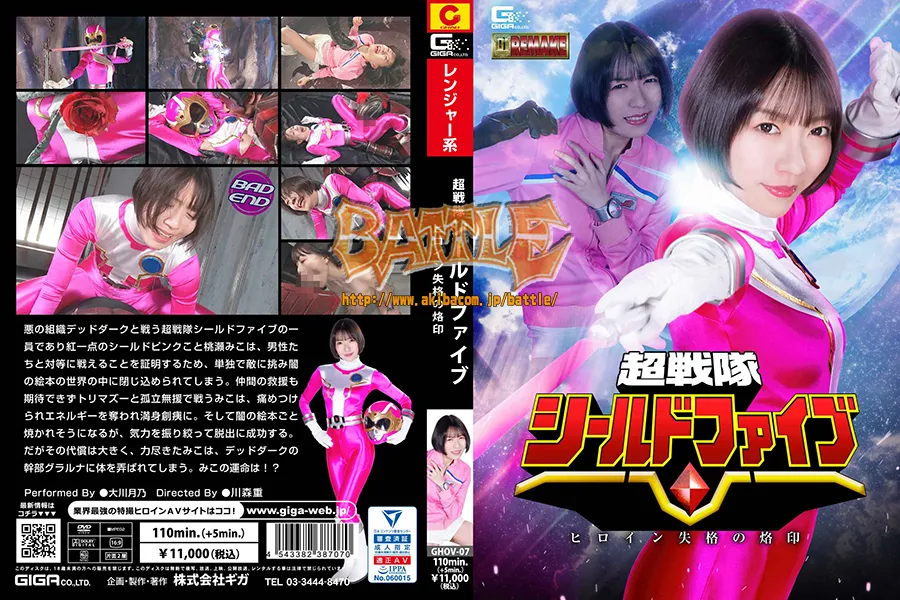 超戦隊シールドファイブ ヒロイン失格の烙印